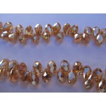 Chinese Crystal Teardrop 13mm x 8mm
